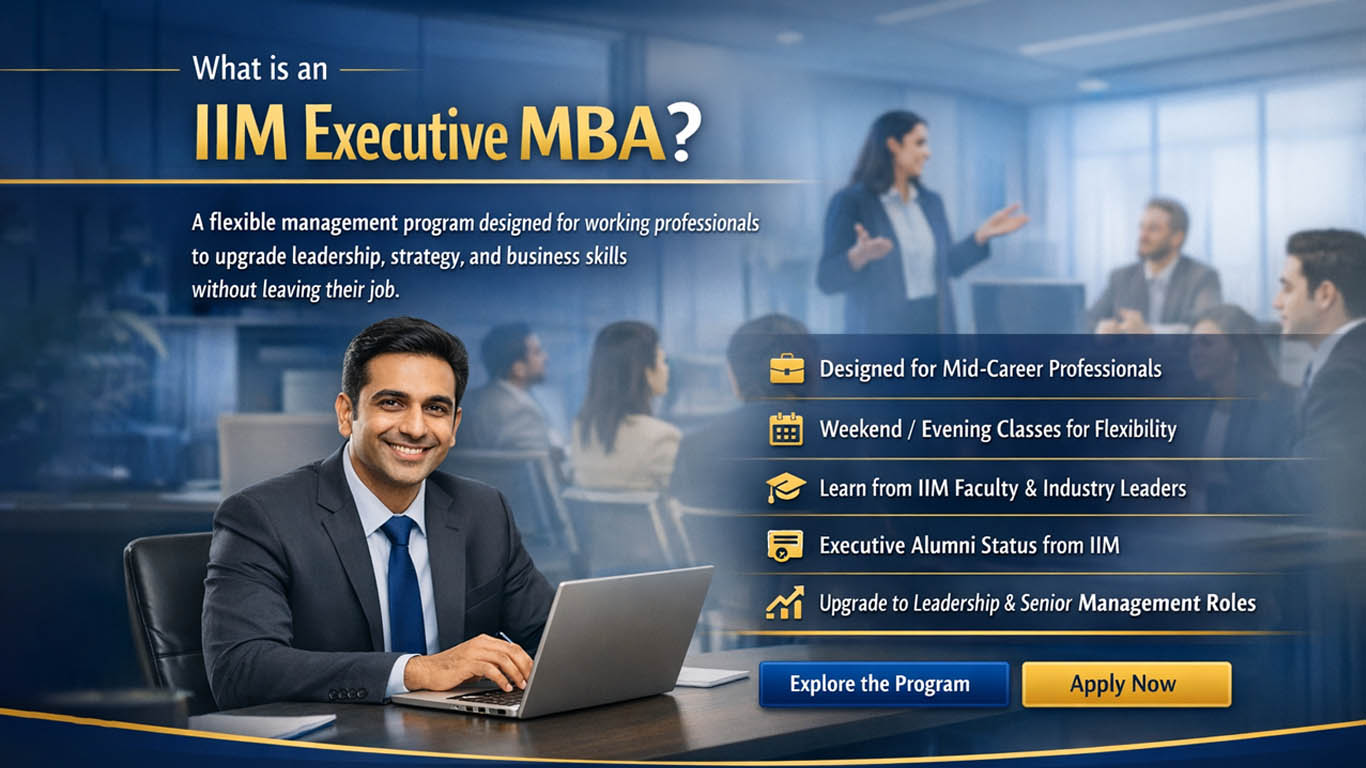 What is iim Executive MBA1