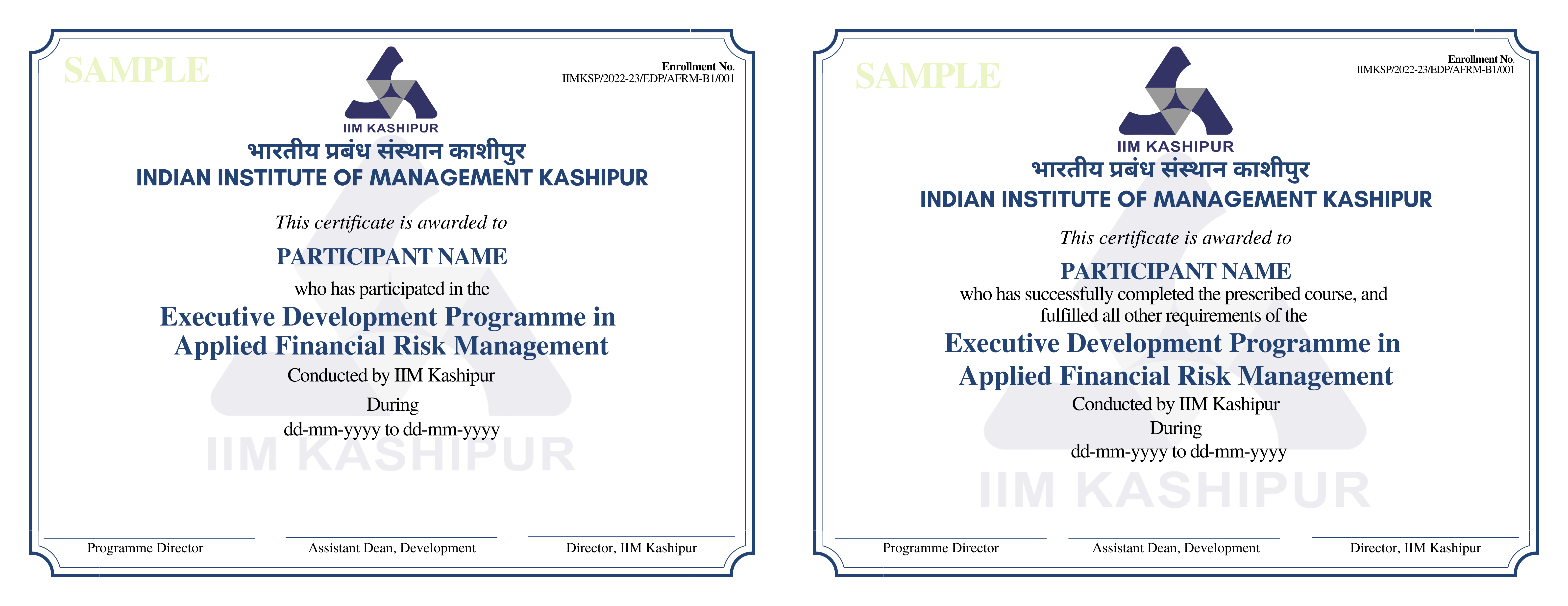 Applied Financial Risk Management